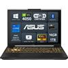 ASUS Notebook TUF Gaming F16 FX607VU-RL016W Intel Core i7-13620H 16GB NVIDIA GeForce RTX 4050 SSD 1TB 16" WUXGA Win11 Home