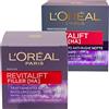 L'OREAL PARIS L'Oréal Paris Revitalift Filler Trattamento Antirughe Notte e Giorno con Acido Ialuronico