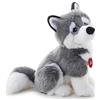 Trudi Husky Marcus Cane peluche gioco, regalo Natale e compleanno | 18x26x20cm taglia M | Classici cani peluche | modello 22272