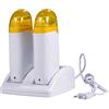 TMISHION Scaldacera elettrico, scalda cera, scaldabagno elettrico a rulli epilatore, macchina per cera, mini rullo depilatorio, riscaldamento a cera calda