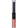 L'Oreal Infallible Lip Stick 2 Step Rossetto Stick e Liquido 404 Corail Consta