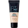 Maybelline Fit Me Matte & Poreless Fondotinta Opacizzante Porcelain