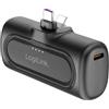 LogiLink PA0349 - Power Bank Compatto con 5000 mAh e 6 protezioni di protezione, 2 x USB-C, ricarica rapida, colore: Nero
