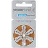 Power One P312 - Confezione da 6 batterie per apparecchi acustici, 1,45 Volt, 170 mAh