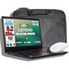 Lenovo Pc portatile notebook Display 15,6 FULL HD - Processore Intel Core i5 - Ram 8Gb - SSD 256Gb - Sistema operativo WIN 10 PRO e Libre Office - Ingressi HDMI LAN USB TYPE C - MOUSE + BORSA PC