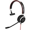Jabra Evolve 40 Ms Cuffia Mono, USB-C, Ottimizzato per Microsoft Teams, Mono, Evolve 40