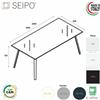 SEIPO VERTEX scrivania piano in VETRO Seipo P. 900 - VX.0311 12
