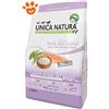 Gheda Dog Unica Natura Mono All Breed Trota Riso e Favini - Sacco Da 12 Kg