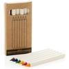 Matite Personalizzate personalizzati Set 6 pezzi di matite colorate Micki GRS infinity personalizzate o neutre