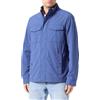 GEOX giubbotto con tasche anteriori bluette