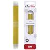 KnitPro Zing - Ferri a Doppia Punta, 20 cm, Misura 4 (3,5 mm)