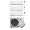 Daikin Climatizzatore Trial Split STYLISH Bianco serie FTXA35+FTXA25CW 9+9+12 con 3MXM68A R-32 Wi-Fi Integrato ,