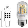 NAUTICA DDR SRL LAMPADINA LED E27 12/24V 30W LUCE CALDA Lampadina Led E27 30W Calda