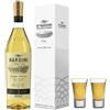 Nardini Grappa Riserva 3 Anni Doppia Rettifica 1 lt Con Due Bicchieri Shot