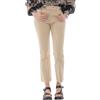 Mother Pantaloni Donna THE INSIDER ANKLE FRAY Kaki