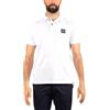 Stone Island polo uomo in cotone piquet Bianco