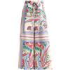 Liu Jo pantaloni donna in raso stampato Fantasia 40