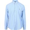 Polo Ralph Lauren camicia uomo con microlavorazione Blu