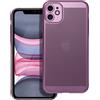 BREEZY CUSTODIA BACK COVER SHELL RIGIDA ANTISCIVOLO TRAFORATA PER APPLE IPHONE 11 PURPLE