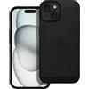 BREEZY CUSTODIA BACK COVER SHELL RIGIDA ANTISCIVOLO TRAFORATA PER APPLE IPHONE 15 BLACK