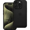 BREEZY CUSTODIA BACK COVER SHELL RIGIDA ANTISCIVOLO TRAFORATA PER APPLE IPHONE 15 PRO MAX BLACK