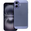 BREEZY CUSTODIA BACK COVER SHELL RIGIDA ANTISCIVOLO TRAFORATA PER APPLE IPHONE 16 BLU
