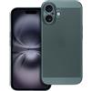 BREEZY CUSTODIA BACK COVER SHELL RIGIDA ANTISCIVOLO TRAFORATA PER APPLE IPHONE 16 GREEN