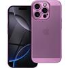 BREEZY CUSTODIA BACK COVER SHELL RIGIDA ANTISCIVOLO TRAFORATA PER APPLE IPHONE 16 PRO PURPLE