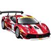 Burago Bburago - 1/24 KIT A Monter Ferrari Racing - 488 Challenge 2017 Kit Metallo Ferrari da Montare in scala 1/24, Casuale