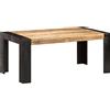 MOBCANT Tavolo da Pranzo, Tavoli pieghevoli Tavoli da bar Tavoli alti Tavoli allungabili Utilizzabile per Sala da pranzo Appartamento Cucina Albergo 180x90x76 cm in Legno Massello di Mango