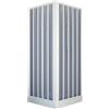 Forte BK100001 Box Doccia, Bianco, 80 x 80 x 185 h riducibile