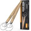 Orblue Professional-Grade Danish Dough Whisk 2-pack
