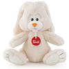 Trudi Coniglio Virgilio Coniglio Peluche classico Mascotte e animali fattoria. Regalo del compleanno e festa mamma e papà | 20x20x15cm taglia S | Animali da fattoria | modello 13700