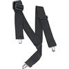 Bristol Novelty Ba709 Bretelle da Uomo, Tinta Unita, Nero, Taglia Unica Halloween
