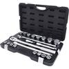KS Tools 911.0721 3/4 Serie di chiavi a bussola,21pz.metrico