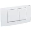 PLACCA DI COMANDO GEBERIT TWINLINE30 BIANCO E CROMO 115.899.KJ.1