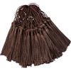 AebDerp 100 nappe da 13 cm, fatte a mano, morbide, setose, con pendenti mini per segnalibri in resina fai da te, creazione di gioielli, chiave, orecchini per ragazze, portachiavi, berretto di laurea, cucito