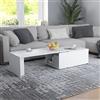 Générique Tavolino bianco 150 x 50 x 35 cm Legno di ingegneria,Mobili,Tavoli,Tavoli da caffè e tavolini,Tavolini,Bianco,59.26 LB,801337