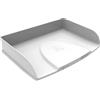 Exacompta - Rif. 10513D - 1 cassetta postale orizzontale originale stile combo - per l'archiviazione di documenti in formato orizzontale - porta etichette incluso - impilabile - Dim 25,5x36,5x6,5 cm