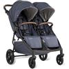 Mast Swisse Passeggino Gemellare Mast M.Twin X (Senza Ruote) Blueberry