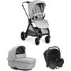 Chicco Trio Chicco Bellagio Con Culla Comfort e Kory Essential Lunar rock