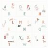 Play&Go Tappeto Reversibile Play&Go EEVAA 180*180 Alphabet/terrazzo