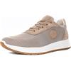 ARA Matteo, Scarpe da Ginnastica Uomo, Pebble Nebbia, 41 EU Larga
