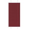 vidaXL Tenda Plissettata Rosso Bordeaux 60x150 cm Larghezza Tessuto