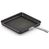 Le Creuset Grill quadrato con manico in alluminio antiaderente, diameter 28 cm, Nero, 52102280010201