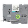 BROVACS 1 nastro laminato nero su bianco compatibile con stampante Brother P-Touch TZ 231 TZe 231 12 mm 1/2 OPA4231