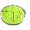 Generic Alta Precisione Bolla Orizzontale Acrilico Caso Bullseye Spirit Bubble Superficie Livello Inclinometri Rotondi per Strumenti di Rilevamento e Tribrachs, Precisione 15'/2 (Verde) 60x12mm