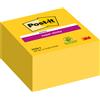 post-it® super-sticky Foglietti riposizionabili Post-it® Cubo Super Sticky Notes 76x76 mm giallo oro 2028-S