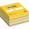 Post-it® Foglietti riposizionabili Post-it® Notes Cubo Neon 76x76 mm assortiti 450 ff 2030 U