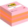Post-it® Foglietti riposizionabili colorati Post-it® Notes Minicubo 51x51 mm assortiti - 400 ff - 2051-P